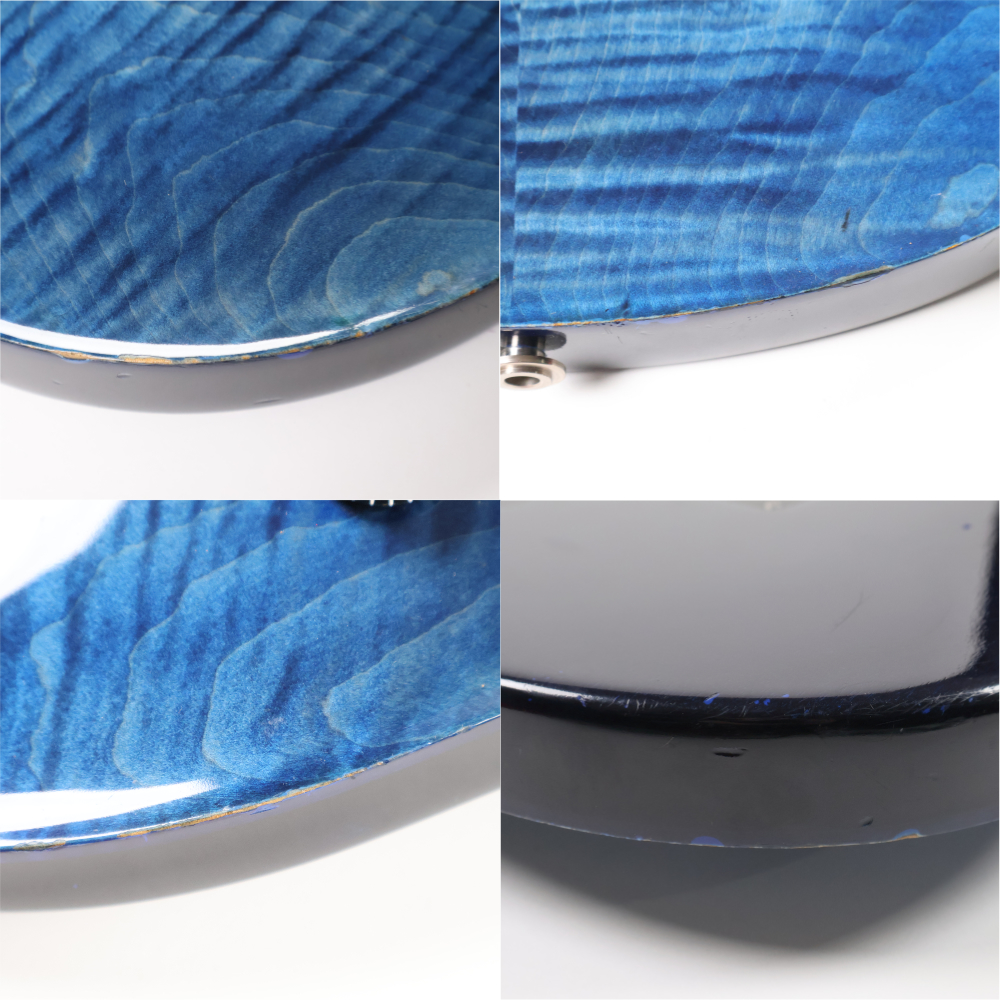 【中古】 エレキギター PRS Custom24 10TOP Royal Blue 1987年製 Paul Reed Smith ポールリードスミス ハカランダ指板 ホンジュラスマホガニーボディー BZF 詳細画像