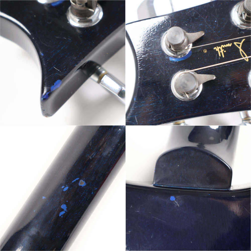 【中古】 エレキギター PRS Custom24 10TOP Royal Blue 1987年製 Paul Reed Smith ポールリードスミス ハカランダ指板 ホンジュラスマホガニーボディー BZF 詳細画像