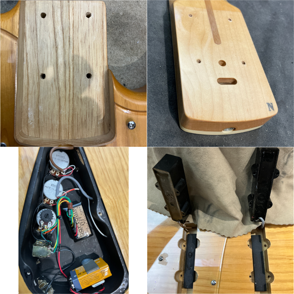 【中古】 エレキベース ATELIER Z M265 / 17P NAT アトリエZ 5弦ベース 2003年製 詳細画像