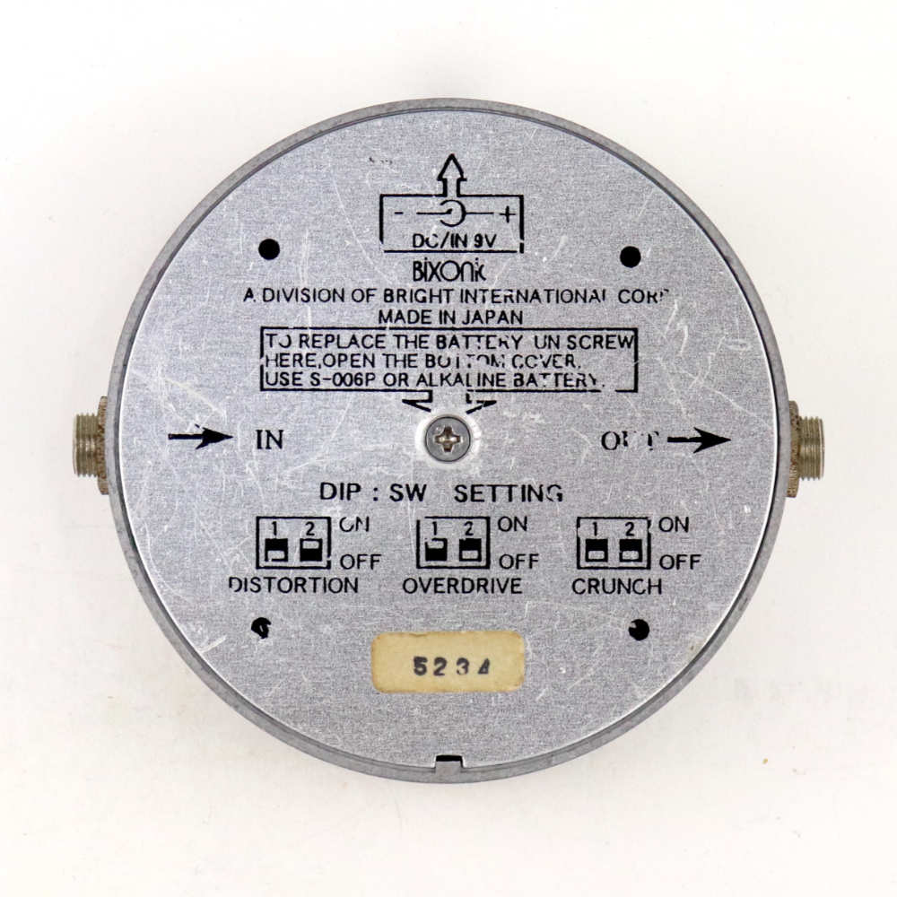 【中古】ディストーション エフェクター BIXONIC Expandora エクスパンドラ EXP-2000 オーバードライブ ギターエフェクター ボトム画像