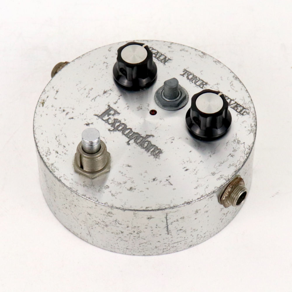 【中古】ディストーション エフェクター BIXONIC Expandora エクスパンドラ EXP-2000 オーバードライブ ギターエフェクター 斜めアングル画像