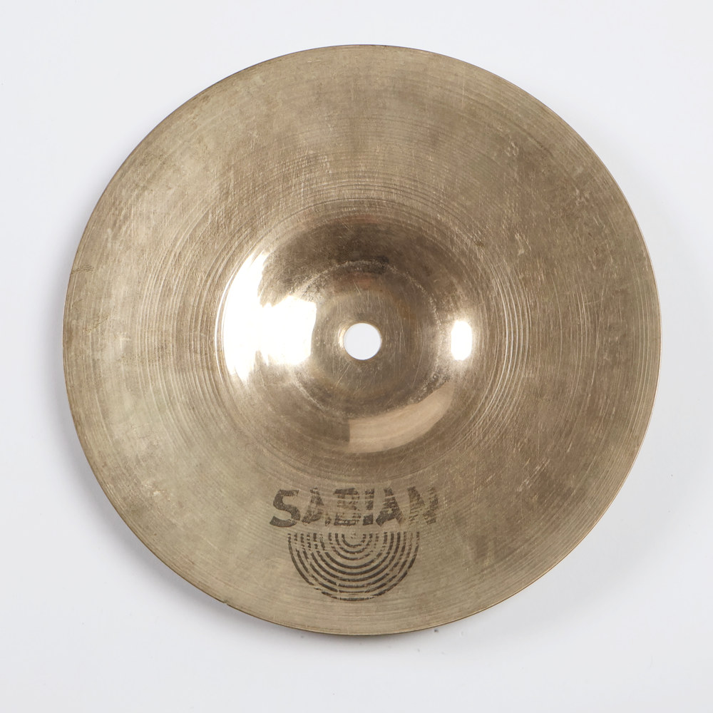 【中古】 スプラッシュシンバル セイビアン SABIAN AAX SPLASH 8インチ 裏面