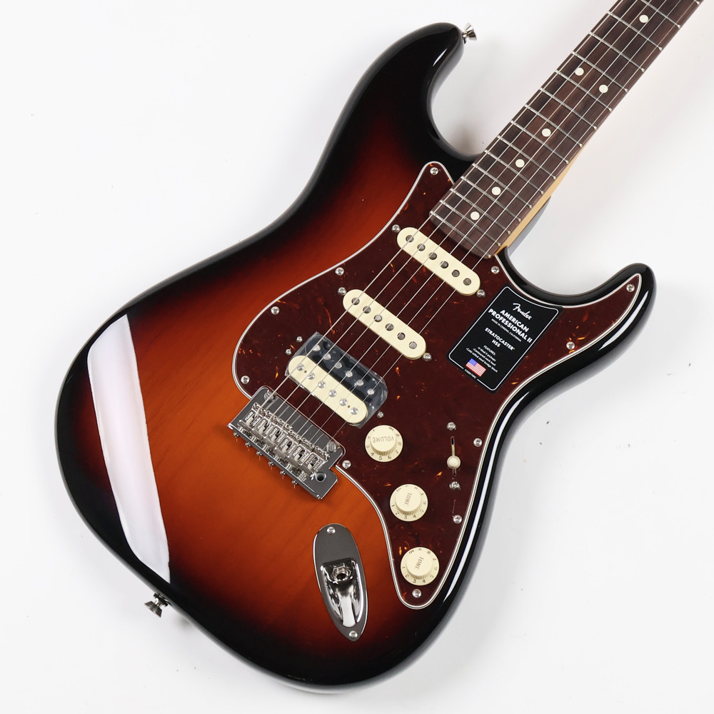 【訳あり】Fender American Professional II Stratocaster HSS RW 3TSB エレキギター アウトレット ボディトップ