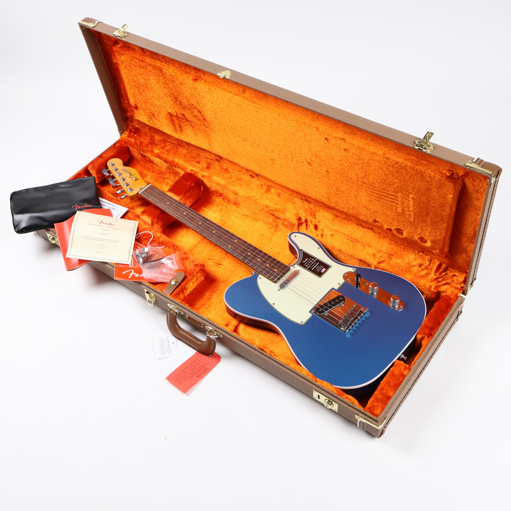 【訳あり】 Fender フェンダー American Ultra Luxe Vintage ’60s Telecaster Custom RW LPB エレキギター テレキャスター アウトレット ケース