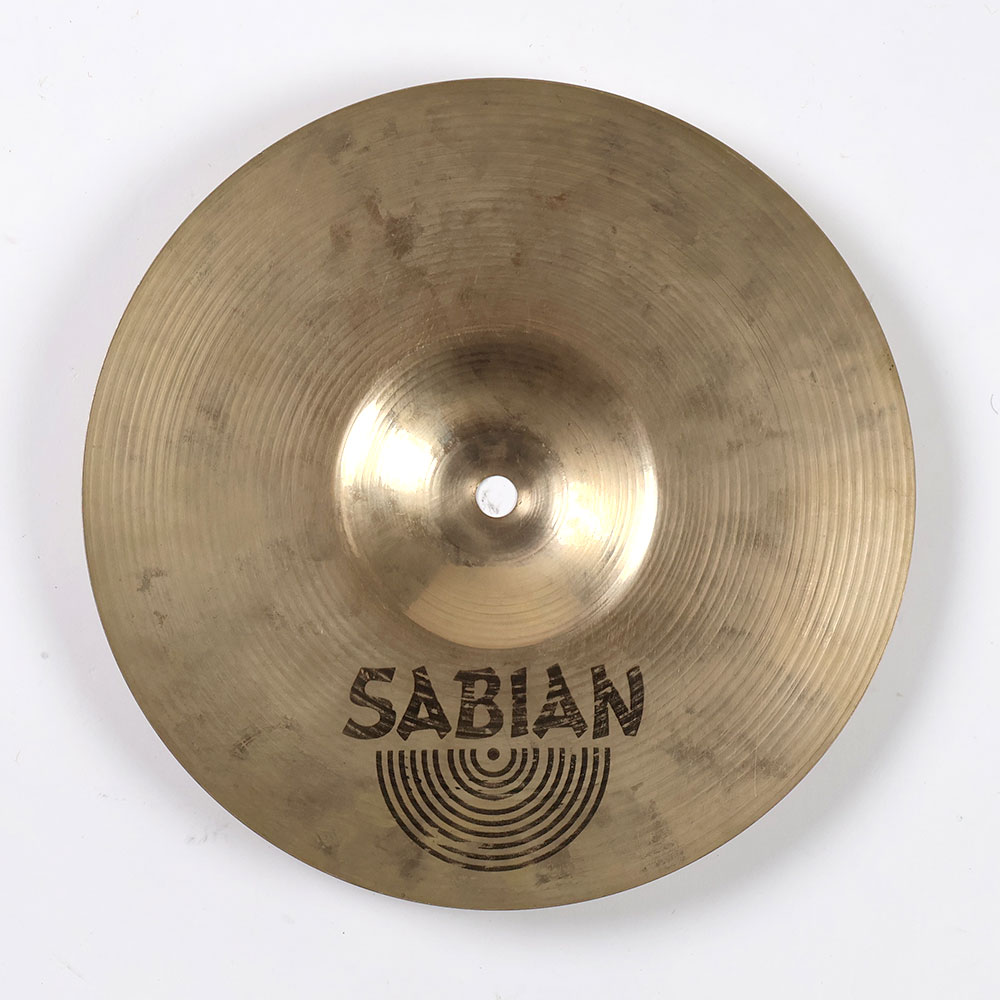 【中古】 スプラッシュシンバル セイビアン SABIAN AA SPLASH 10インチ 裏面
