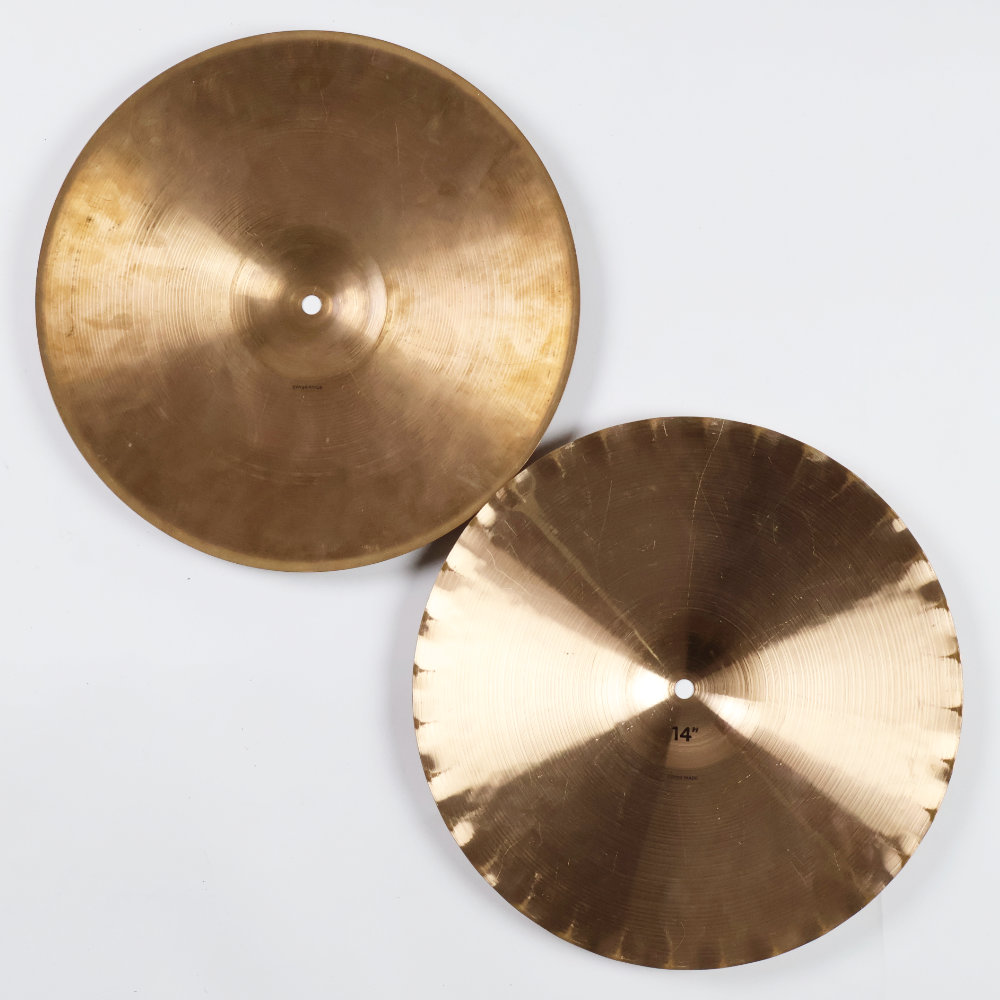 【中古】 ハイハットシンバル ペア パイステ PAISTE 2002 Special Edition Sound Edge Hi-Hat 14インチ 本体画像 裏 