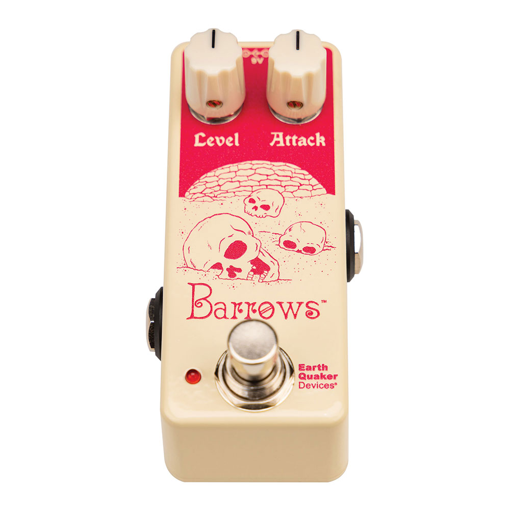 EarthQuaker Devices アースクエイカーデバイセス EQD Barrows ファズ ギターエフェクター 正面