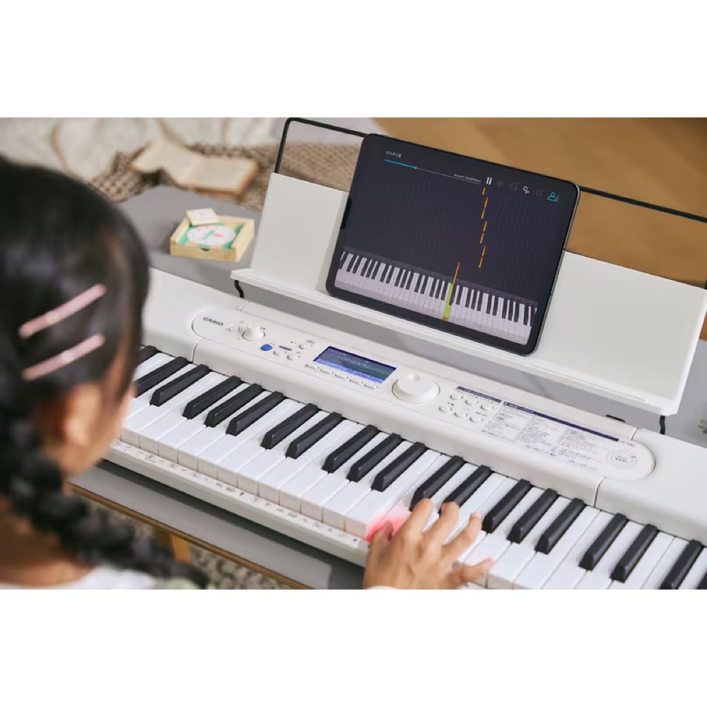 CASIO カシオ Casiotone LK-540BK 61鍵盤 光ナビゲーション カシオトーン キーボード 詳細画像