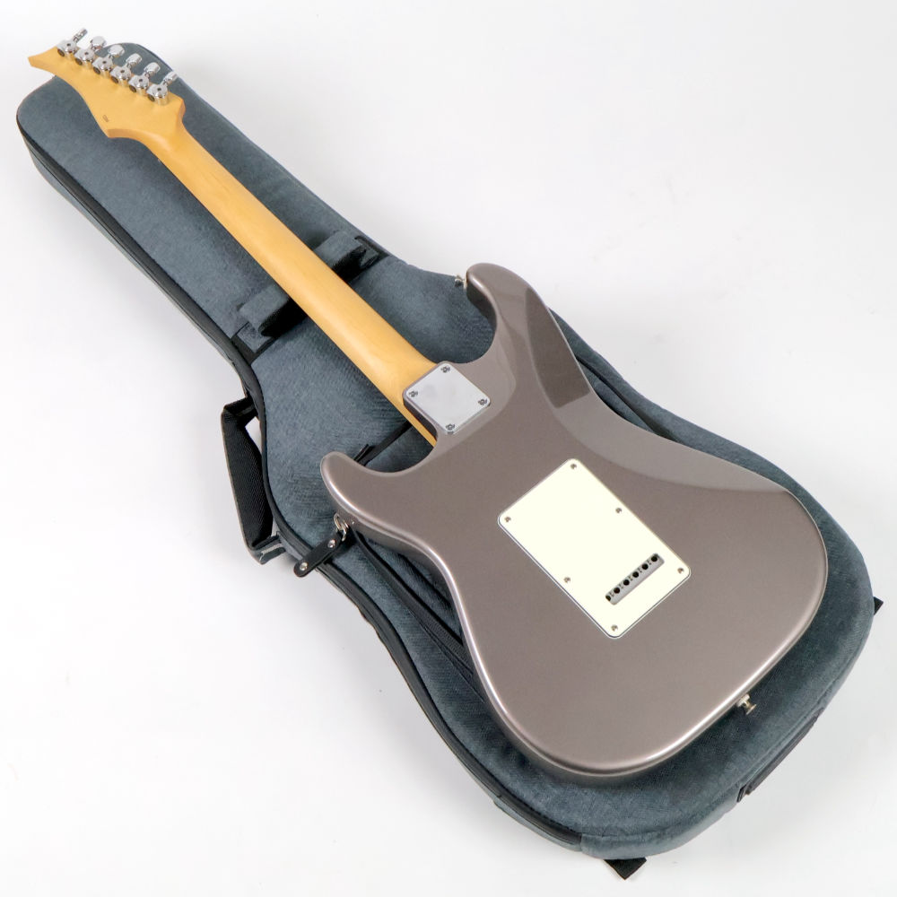 【中古】 エレキギター Three Dots Guitars S Series LS-SPC Dolphin Grey Metallic Rosewood FingerBoard 2020年製 EMG SLV を搭載した S Model ミッドブースト回路搭載 スリードッツ ボディバック