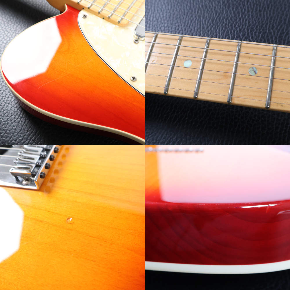 【中古】 エレキギター Fender American Deluxe Telecaster Aged Cherry Sunburst 2006年製 US製 フェンダー アメリカンデラックステレキャスター エイジドチェリーサンバースト S-1スイッチ付き 傷