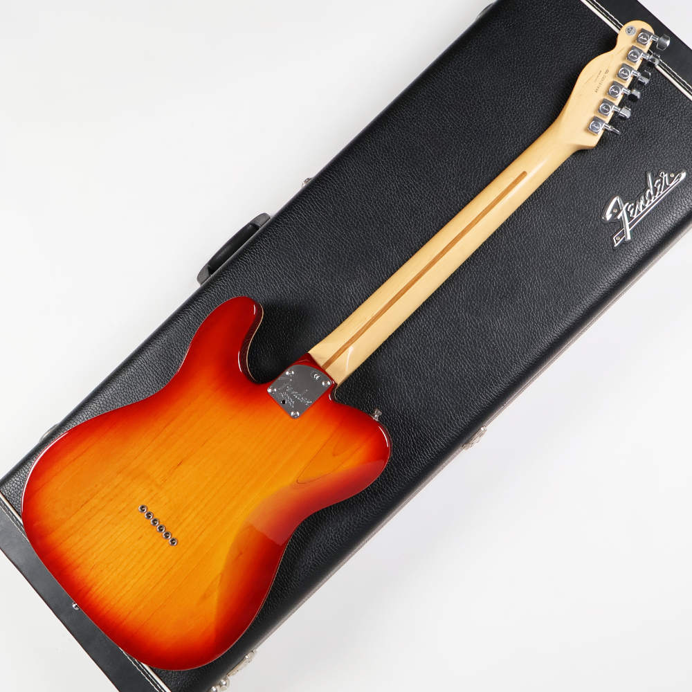 【中古】 エレキギター Fender American Deluxe Telecaster Aged Cherry Sunburst 2006年製 US製 フェンダー アメリカンデラックステレキャスター エイジドチェリーサンバースト S-1スイッチ付き ボディバック画像