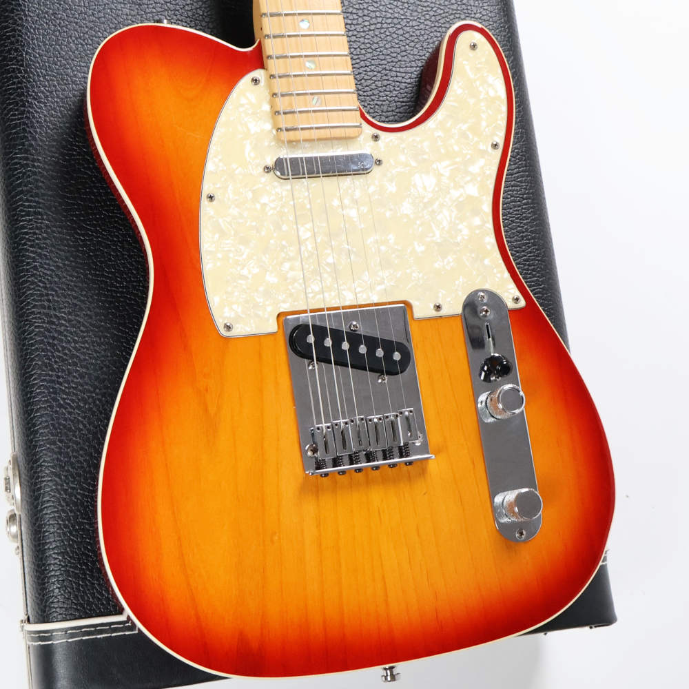 【中古】 エレキギター Fender American Deluxe Telecaster Aged Cherry Sunburst 2006年製 US製 フェンダー アメリカンデラックステレキャスター エイジドチェリーサンバースト S-1スイッチ付き ボディ画像
