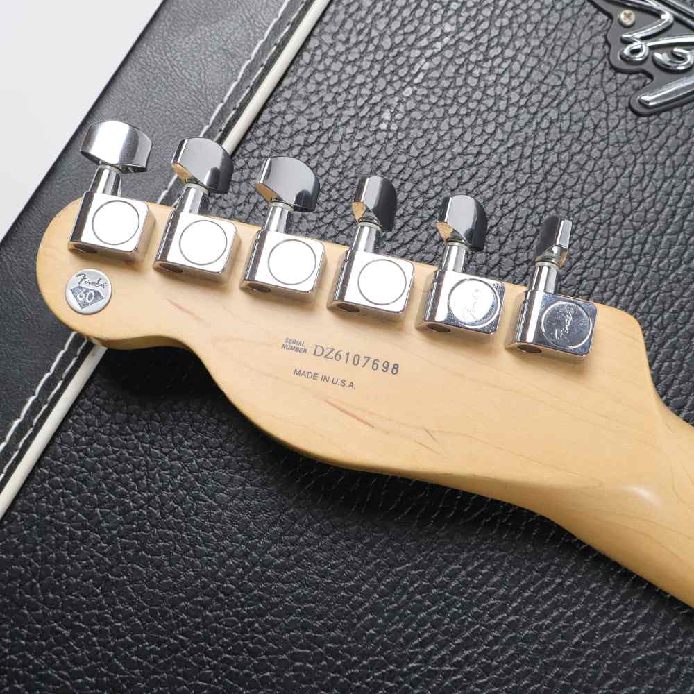 【中古】 エレキギター Fender American Deluxe Telecaster Aged Cherry Sunburst 2006年製 US製 フェンダー アメリカンデラックステレキャスター エイジドチェリーサンバースト S-1スイッチ付き ヘッド裏画像