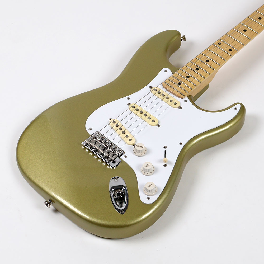 【中古】 エレキギター Combat ST Classic Gold with Leo Sounds FireBallピックアップ コンバット ボディ