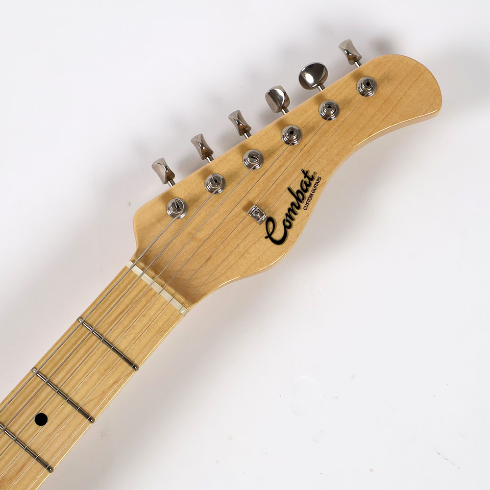 【中古】 エレキギター Combat ST Classic Gold with Leo Sounds FireBallピックアップ コンバット ヘッド