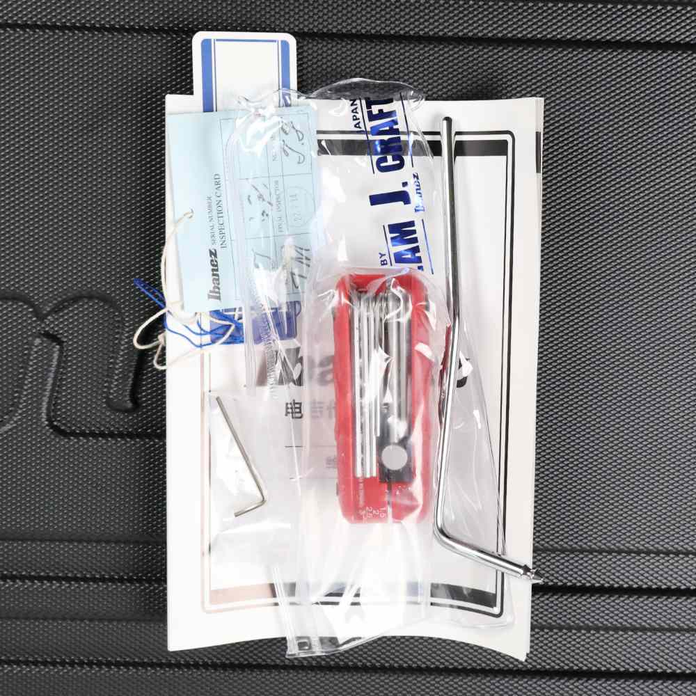 【中古】 エレキギター IBANEZ AZ2402-ICM Prestige Ice Blue Metallic 2022年製 アイバニーズ AZ 日本製 イバニーズ 付属品画像