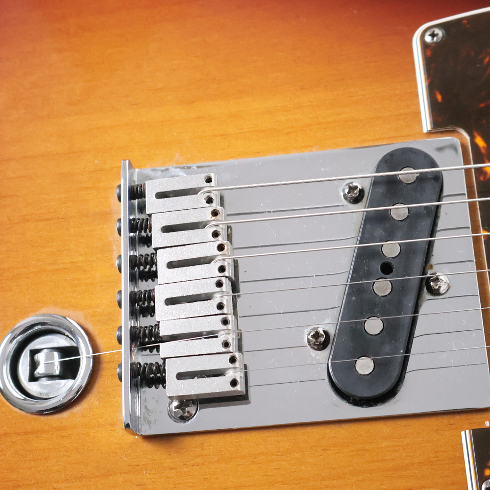 【中古】 エレキギター Fender American Nashville B-Bender Telecaster Maple Fingerboard 3-Color Sunburst 2008年製 フェンダー アメリカンナッシュビル Bベンダー テレキャスター ブリッジ部