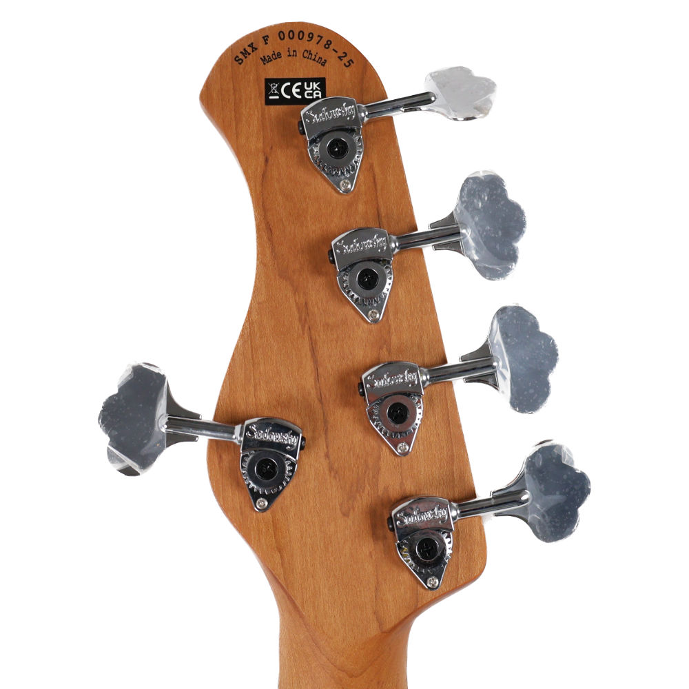Sadowsky サドウスキー MetroExpress MX21 VJ5 Morado Fingerboard Candy Apple Red 5弦エレキベース ヘッド裏画像