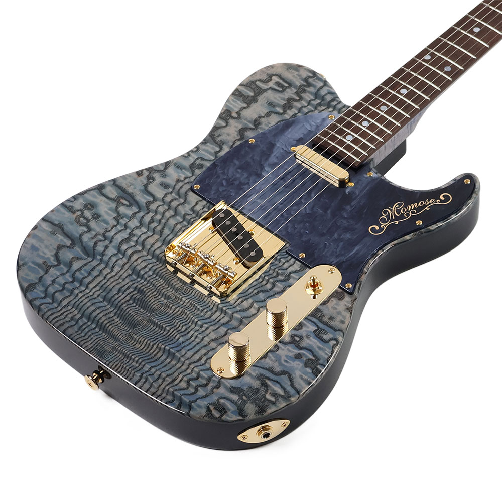 MOMOSE モモセ Premium Collection MT-Premium/QT BLU #21312 エレキギター ボディ