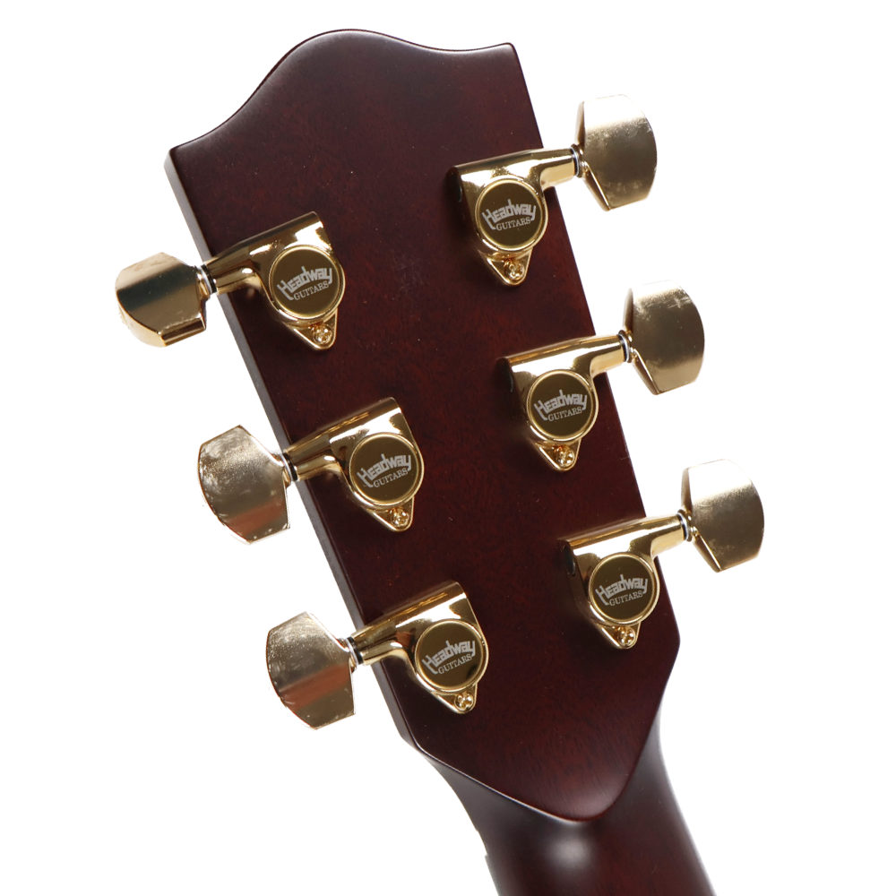 HEADWAY ヘッドウェイ Standard Series HD-FUYUYOZAKURA 25/STD Fuyuyozakura Pearl アコースティックギター ヘッド裏画像