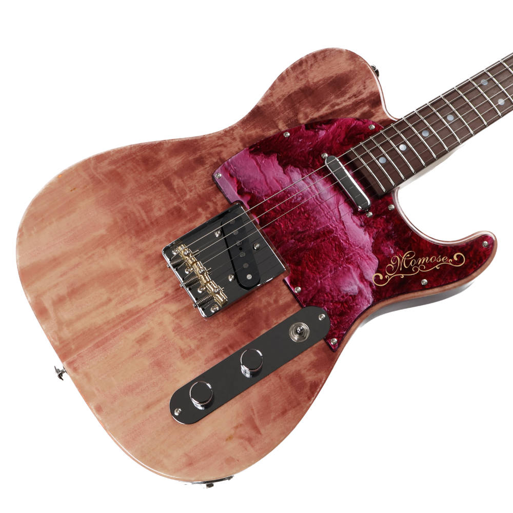MOMOSE モモセ Limited Model MT-TOCHI WSE 25/NJ VWR-GRD エレキギター ボディ画像 