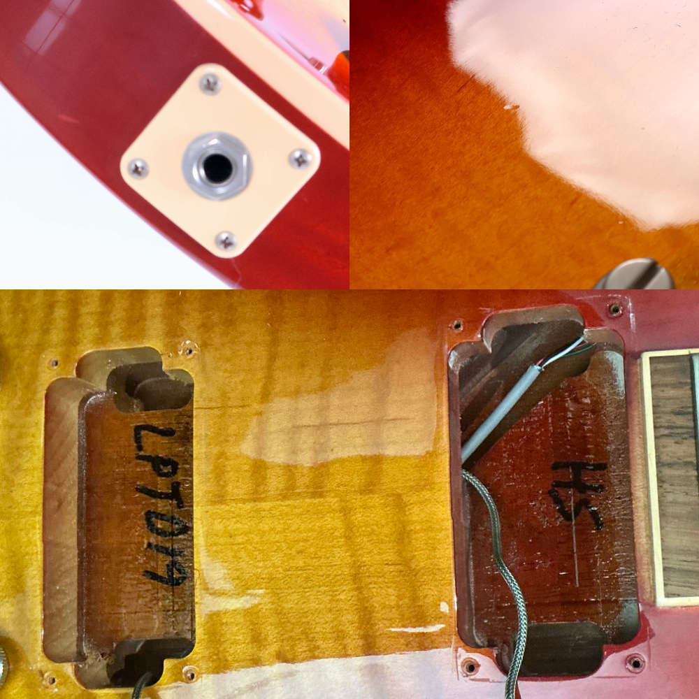 【中古】 エレキギター Gibson Les Paul Traditional 2019 Heritage Cherry Sunburst 2018年製 レスポール トラディショナル ギブソン ボディ傷、内部