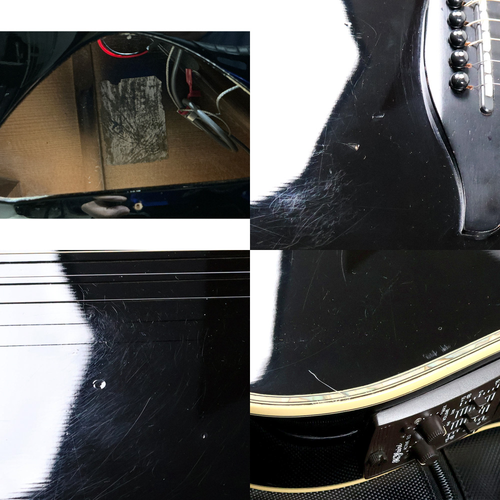 【中古】K.Yairi Kヤイリ YD-88BKN 1997年製 エレクトリックアコースティックギター ラベル、傷など