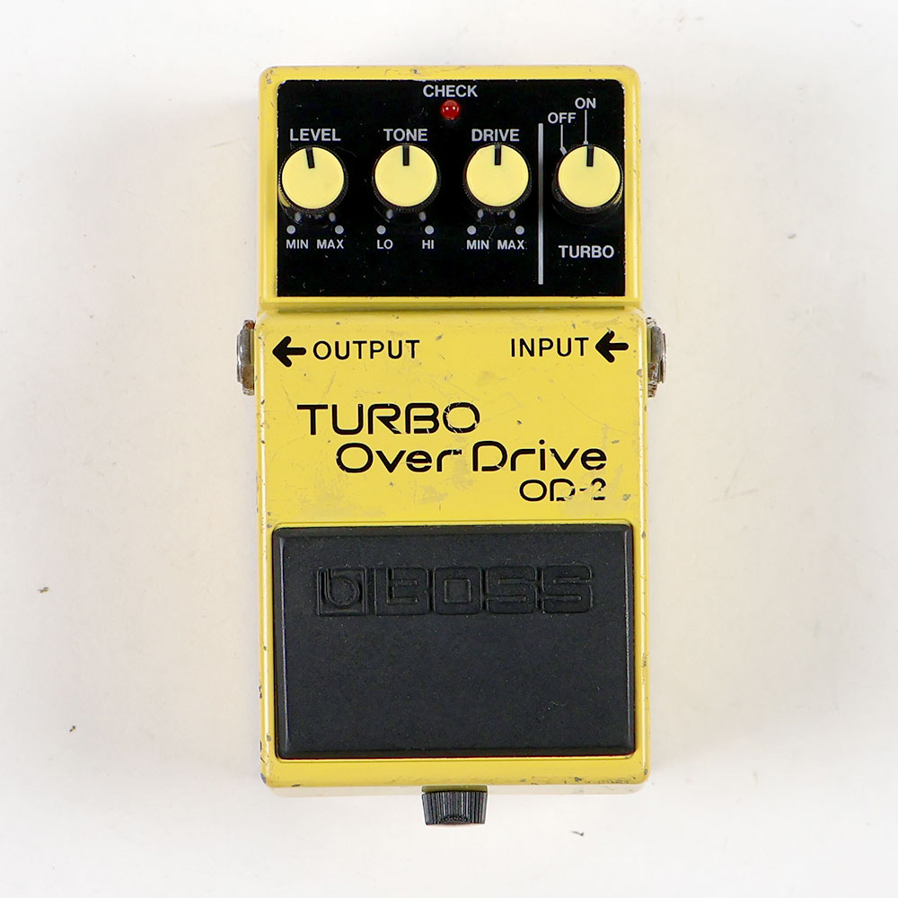 【中古】ターボオーバードライブ エフェクター BOSS OD-2 TURBO OverDrive ボス ギターエフェクター