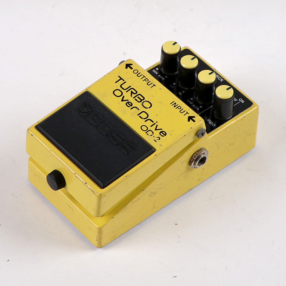 【中古】ターボオーバードライブ エフェクター BOSS OD-2 TURBO OverDrive ボス ギターエフェクター 全体