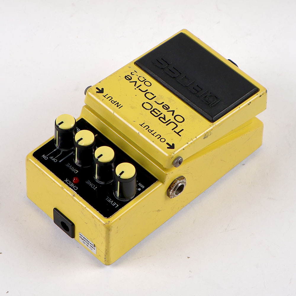 【中古】ターボオーバードライブ エフェクター BOSS OD-2 TURBO OverDrive ボス ギターエフェクター 全体