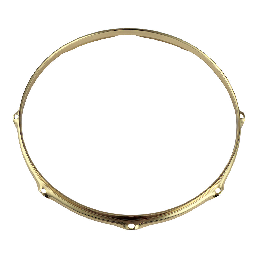 TAMA タマ MSP14-8 Customized Brass Mighty Hoops バターサイド