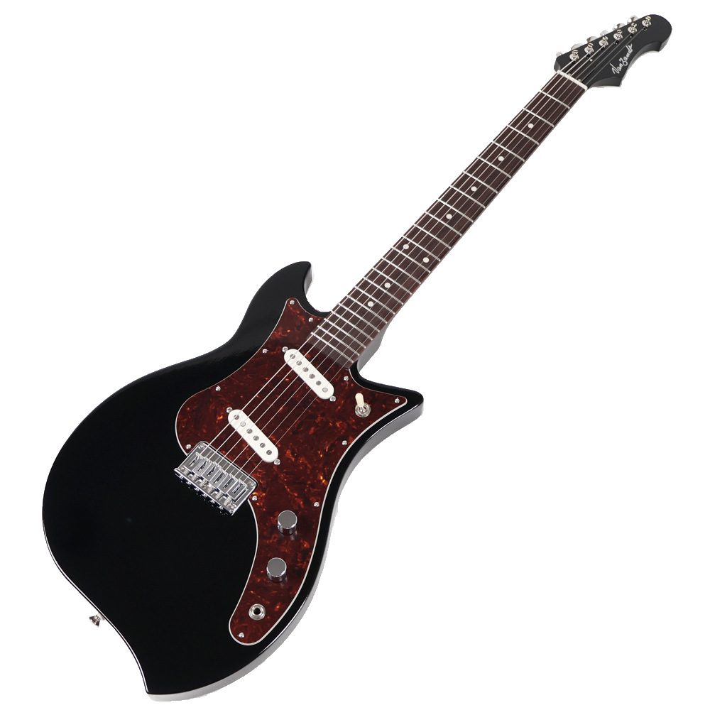 VAN ZANDT ヴァンザント Bronson V Black エレキギター