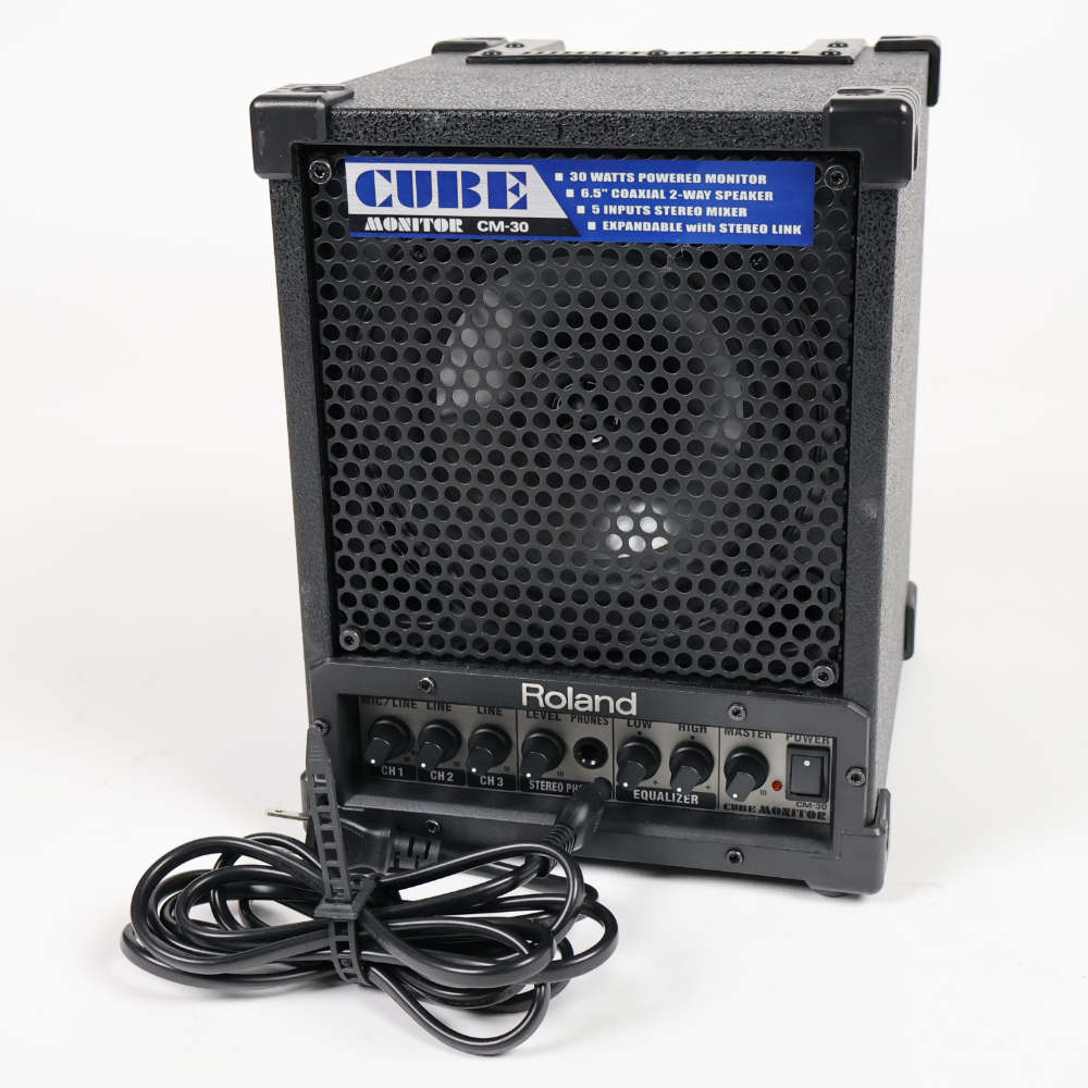 【中古】モニタースピーカー ROLAND ローランド CM-30 ポータブルミキシングモニター