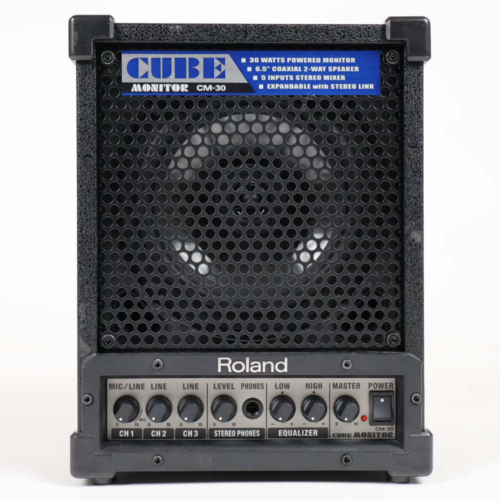 【中古】モニタースピーカー ROLAND ローランド CM-30 ポータブルミキシングモニター 本体画像