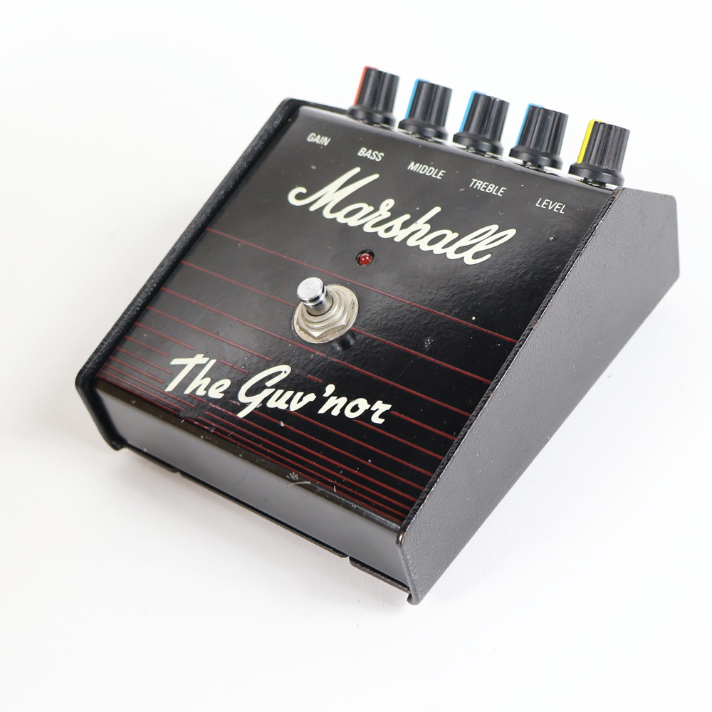 【中古】 オーバードライブ エフェクター MARSHALL マーシャル The Guv’nor FP-01 ギターエフェクター 側面