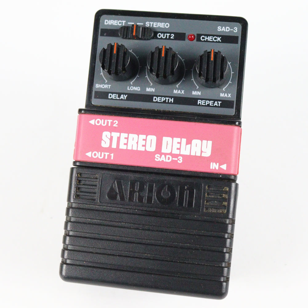 【中古】 ステレオアナログディレイ ARION SAD-3 アリオン ギターエフェクター