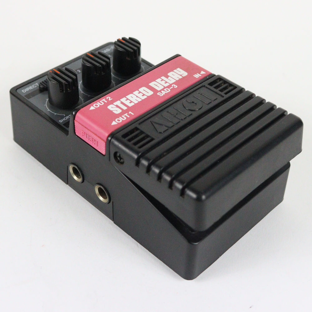 【中古】 ステレオアナログディレイ ARION SAD-3 アリオン ギターエフェクター 本体画像 斜め2