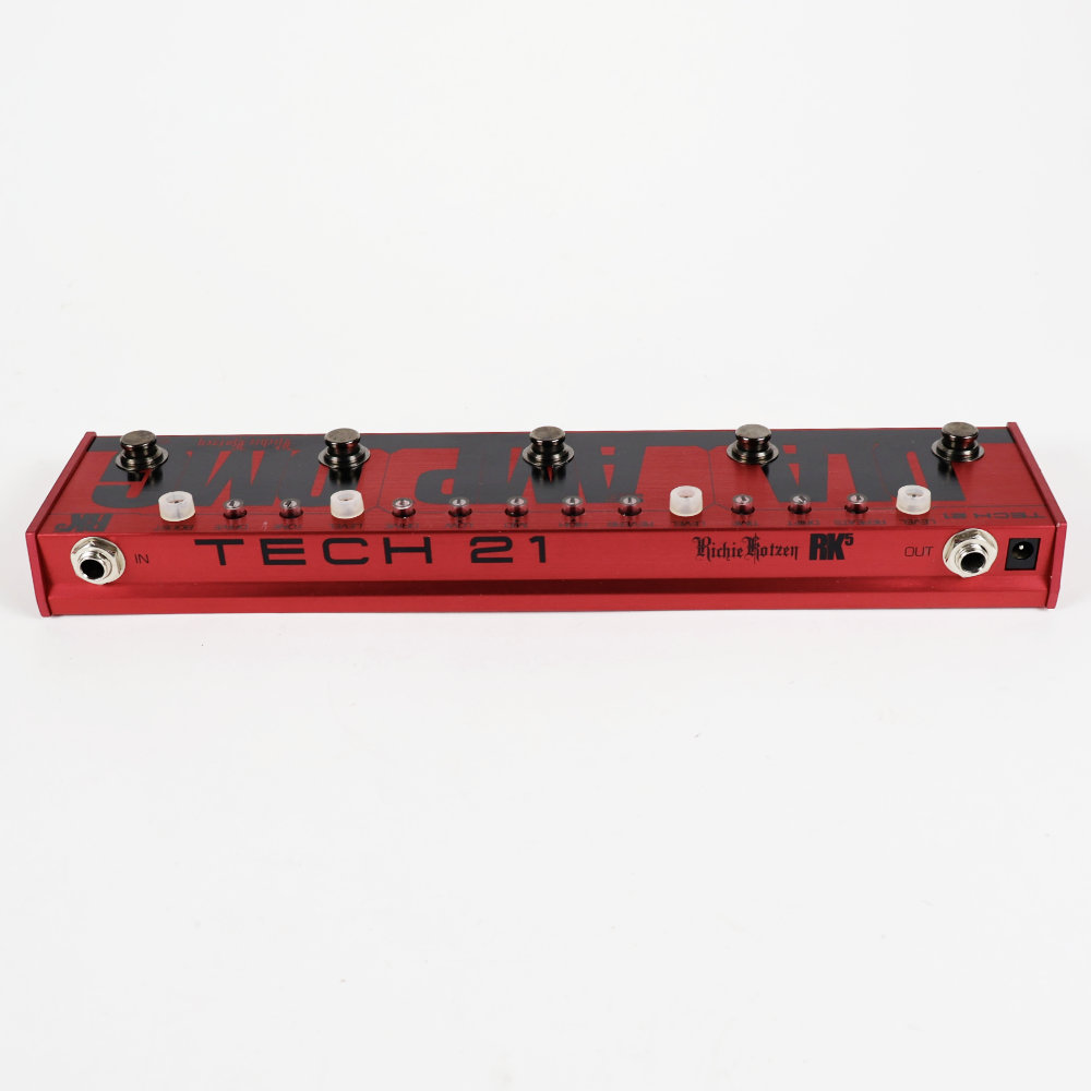 【中古】 TECH21 RK5 Richie Kotzen Signature ギターエフェクター 全体