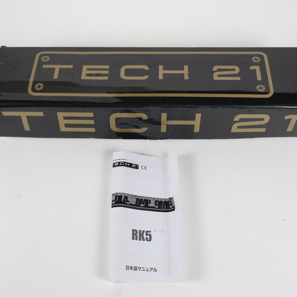 【中古】 TECH21 RK5 Richie Kotzen Signature ギターエフェクター 付属品