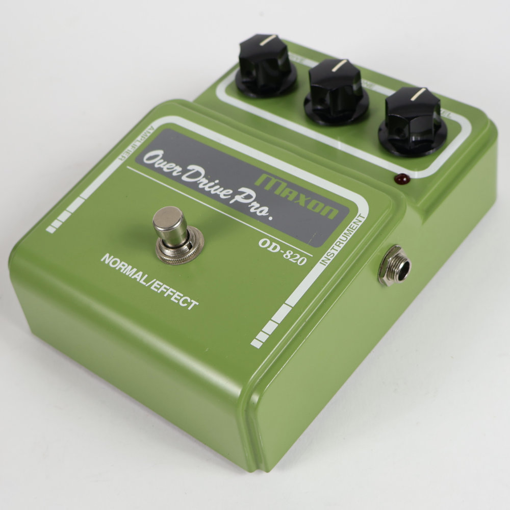 【中古】 エフェクター オーバードライブ MAXON OD-820 Over Drive Pro マクソン オーバードライブプロ 全体