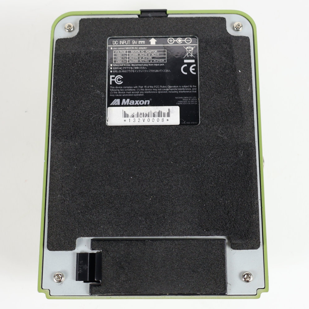 【中古】 エフェクター オーバードライブ MAXON OD-820 Over Drive Pro マクソン オーバードライブプロ 底面