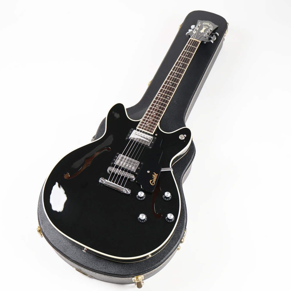 【中古】 GUILD ギルド STARFIRE IV Black セミアコ エレキギター