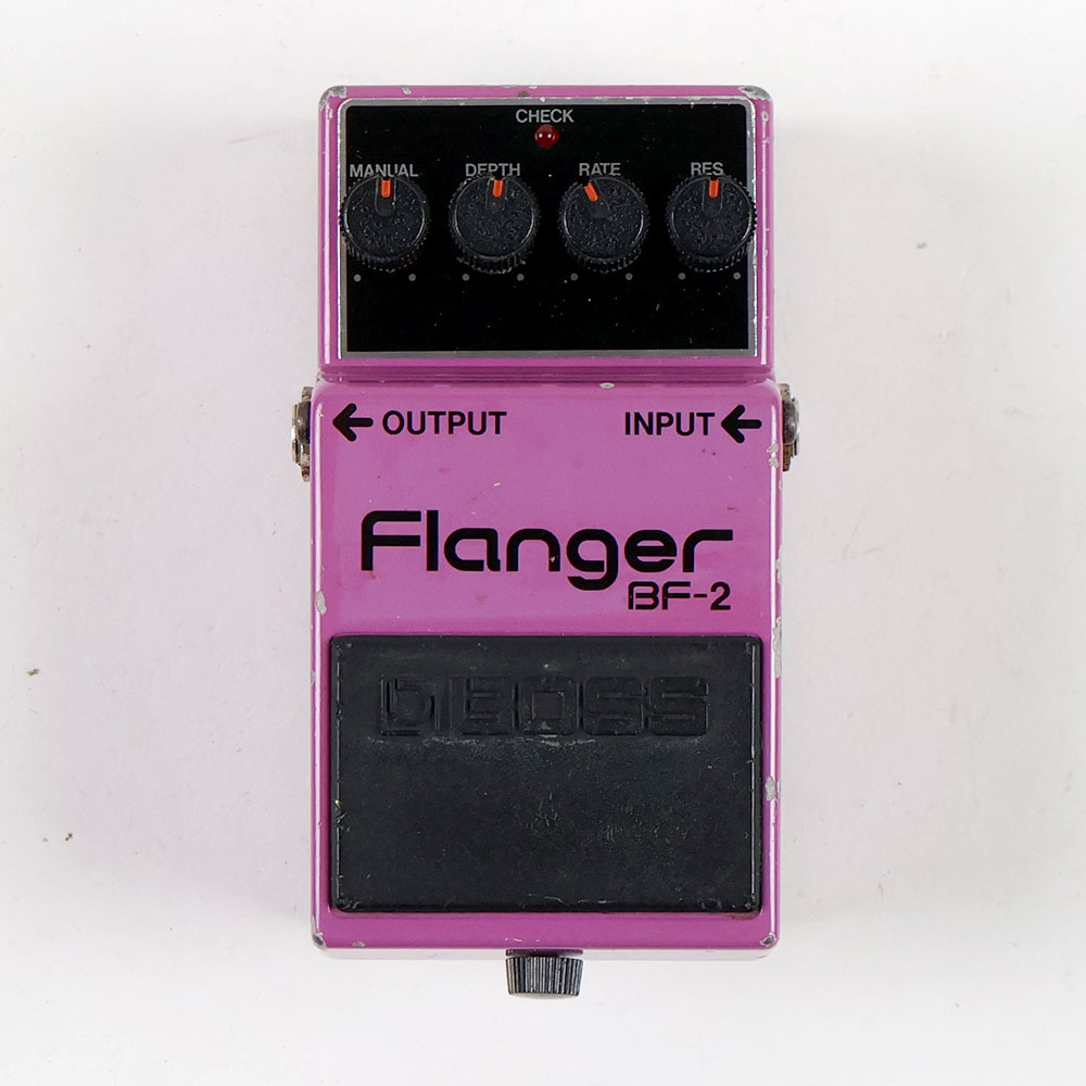 【中古】 フランジャー BOSS BF-2 Flanger Made in Japan Black Label ボス ギターエフェクター
