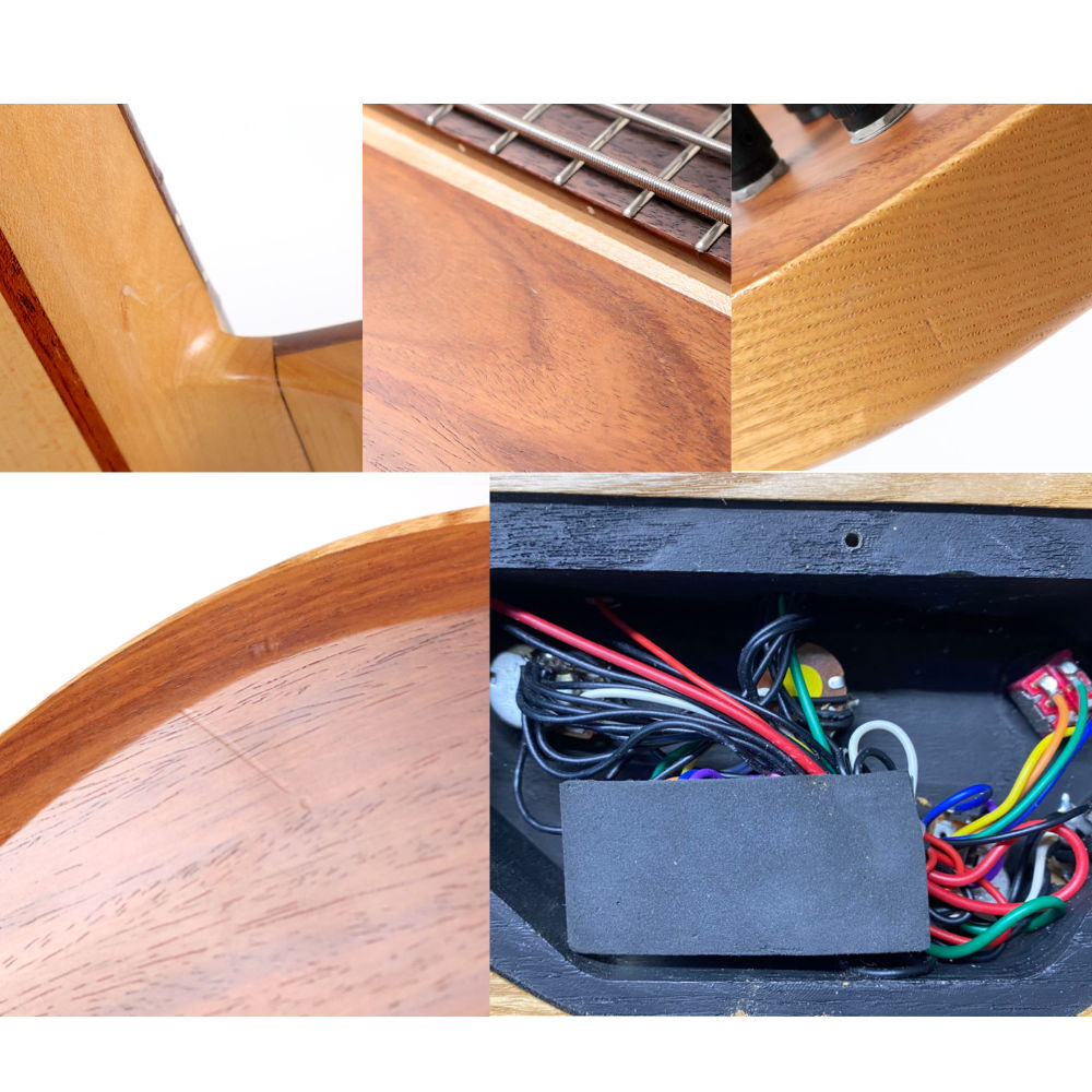 【中古】 エレキベース IBANEZ BTB686SC NTF 6弦ベース シングルカット スルーネック 3バンドEQ搭載 アイバニーズ ボディ傷、基盤