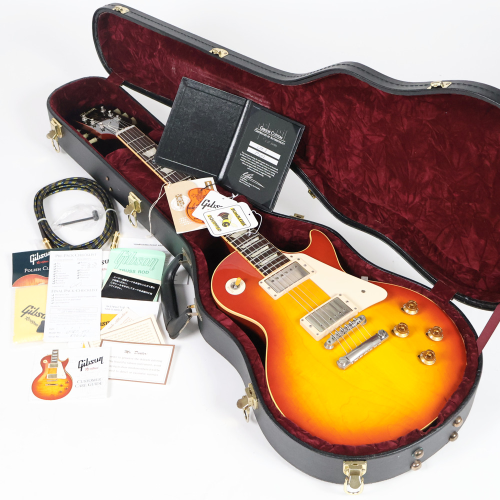 【中古】 エレキギター Gibson Custom Shop Historic Collection 1958 Les Paul Standard Reissue VOS 2009年製 プレーントップ ギブソン カスタムショップ レスポール ヒスコレ ケース