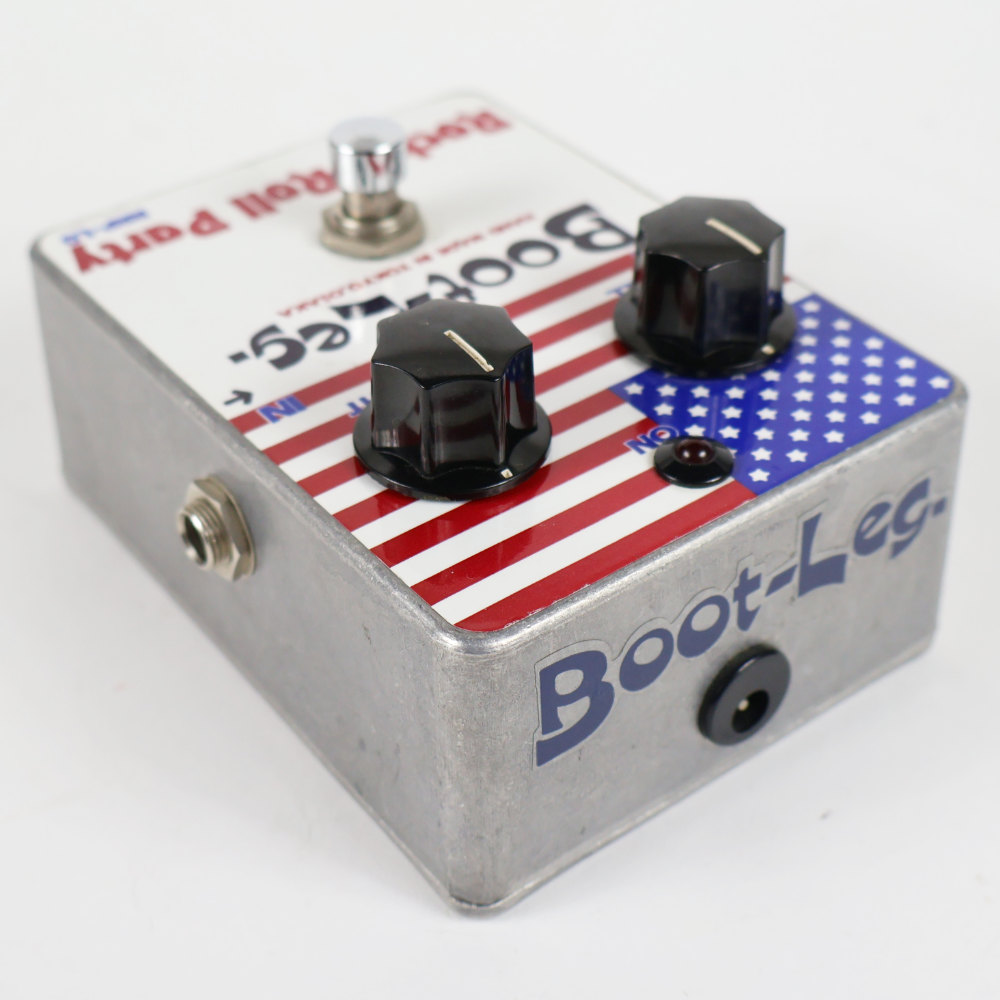 【中古】 オーバードライブエフェクター Boot-Leg RRP-1.0 Rock’n Roll Party ギターエフェクター 本体画像 斜め