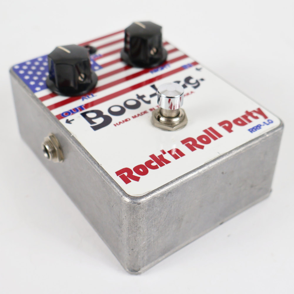 【中古】 オーバードライブエフェクター Boot-Leg RRP-1.0 Rock’n Roll Party ギターエフェクター 本体画像 斜め 2