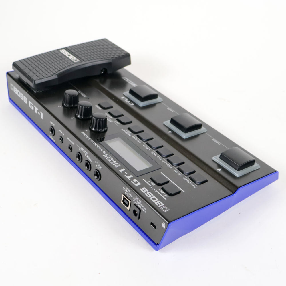 【中古】ボス マルチエフェクター BOSS GT-1 Guitar Effect Processor 左サイド