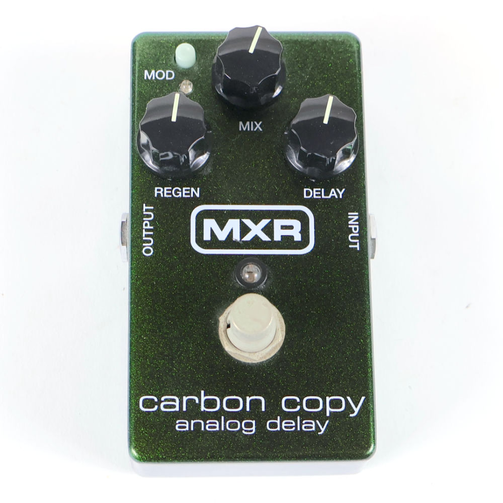 【中古】 アナログディレイ エフェクター MXR M-169 Carbon Copy Analog Delay カーボンコピー ディレイ ギターエフェクター M169 正面
