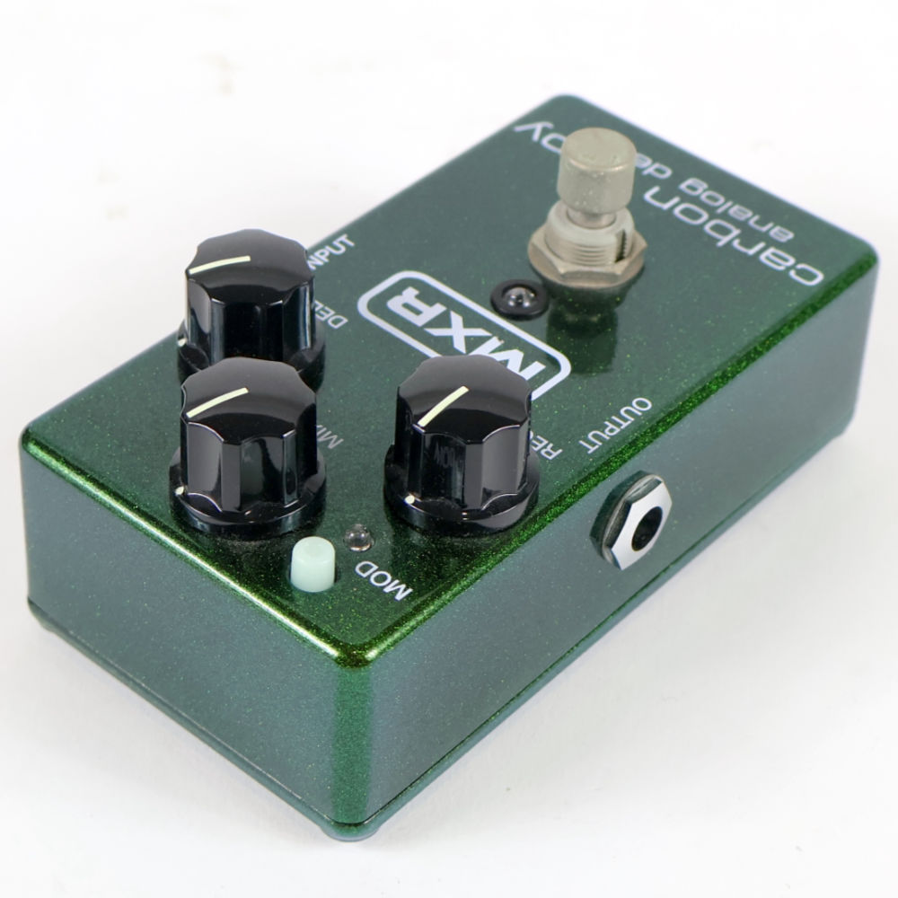 【中古】 アナログディレイ エフェクター MXR M-169 Carbon Copy Analog Delay カーボンコピー ディレイ ギターエフェクター M169 左サイド
